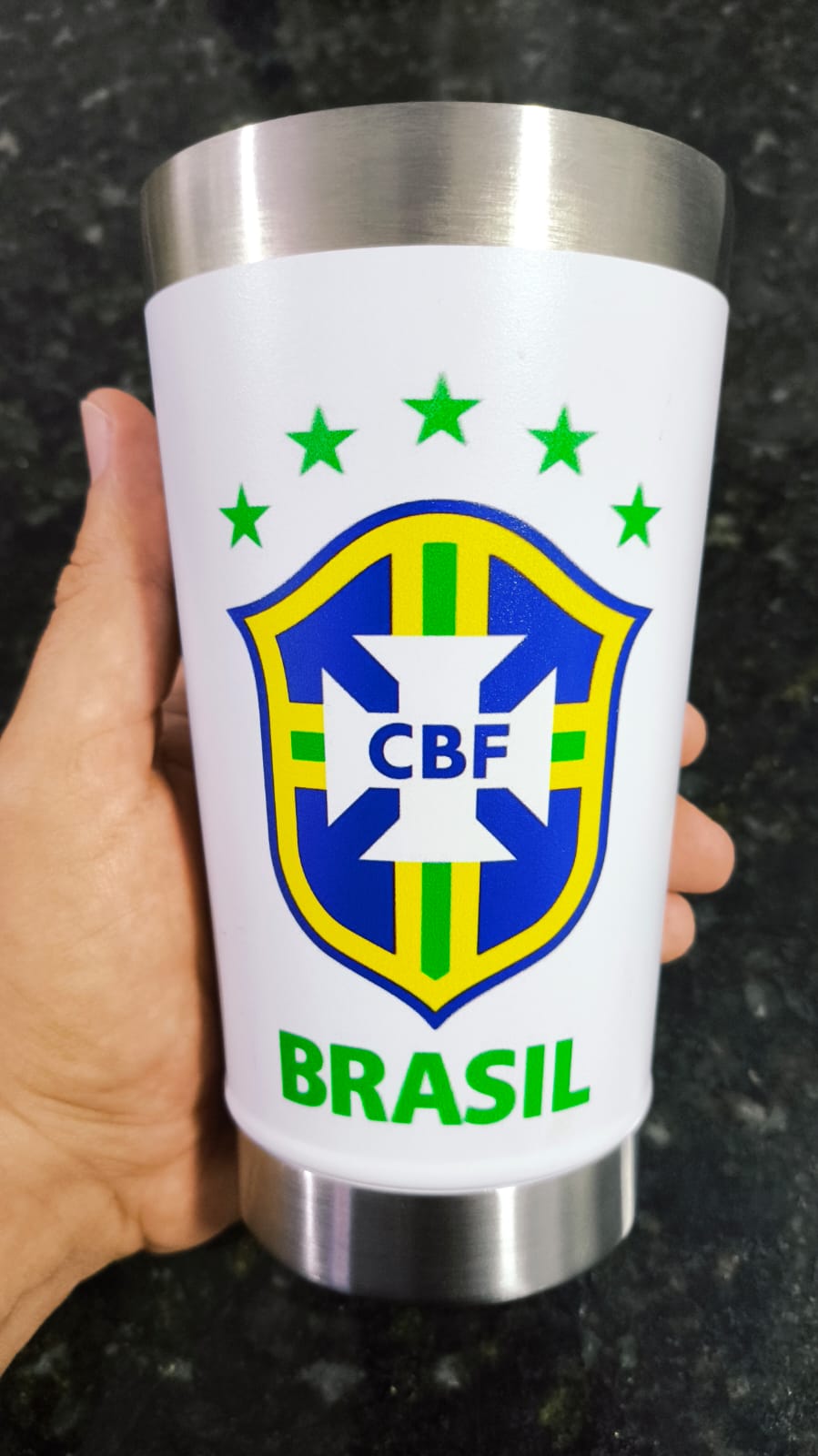 kit 20 Copos Térmico com Caricatura Personalizada – Presente Criativo + Envio Rápido (473ml)
