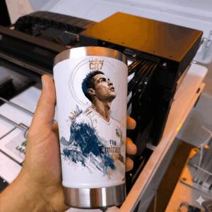 kit 20 Copos Térmico CRISTIANO RONALDO CR7 Design Único de premium.