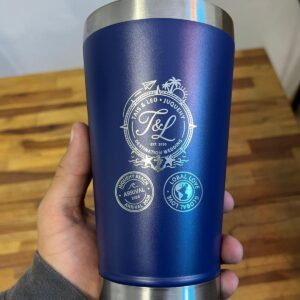 Copo termico 50 un personalizado Casamento Padrinhos e Madrinhas