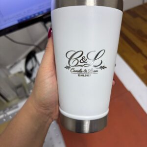 Copo termico 100 un personalizado Casamento Padrinhos e Madrinhas