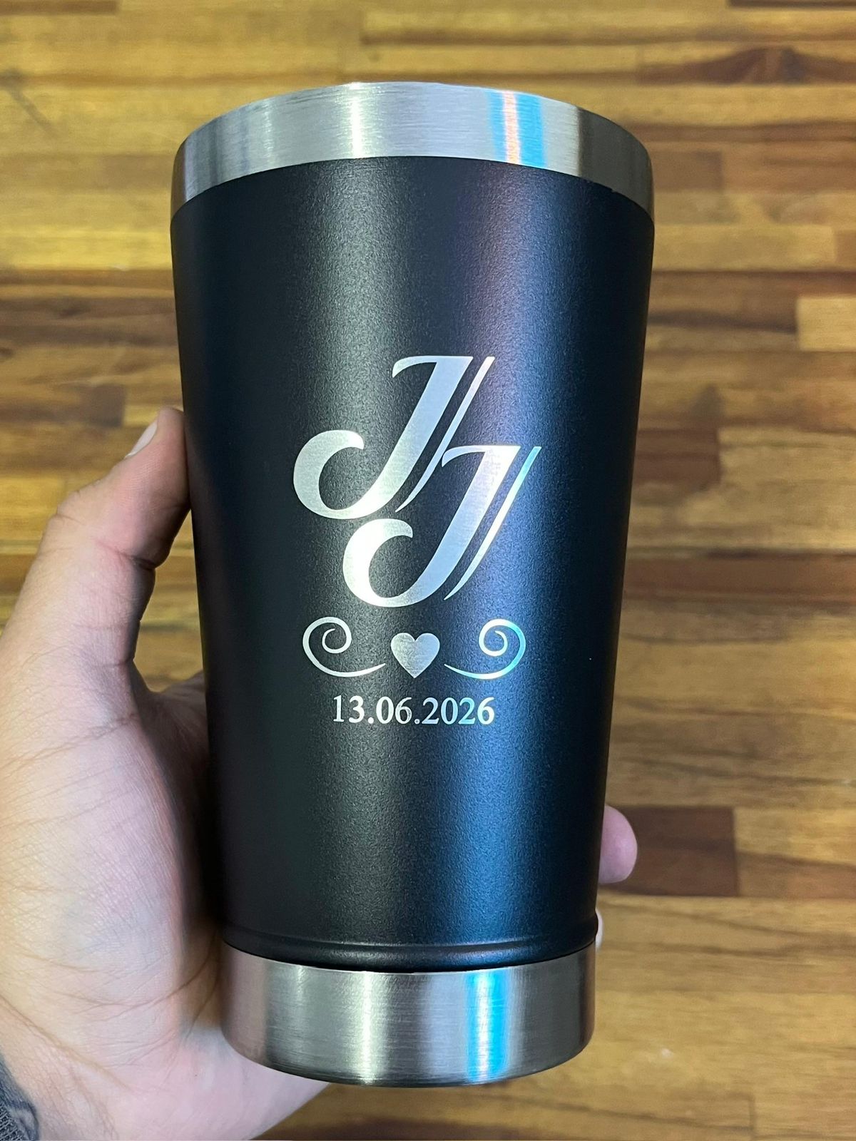 Copo termico 100 un personalizado Casamento Padrinhos e Madrinhas - Imagem 2