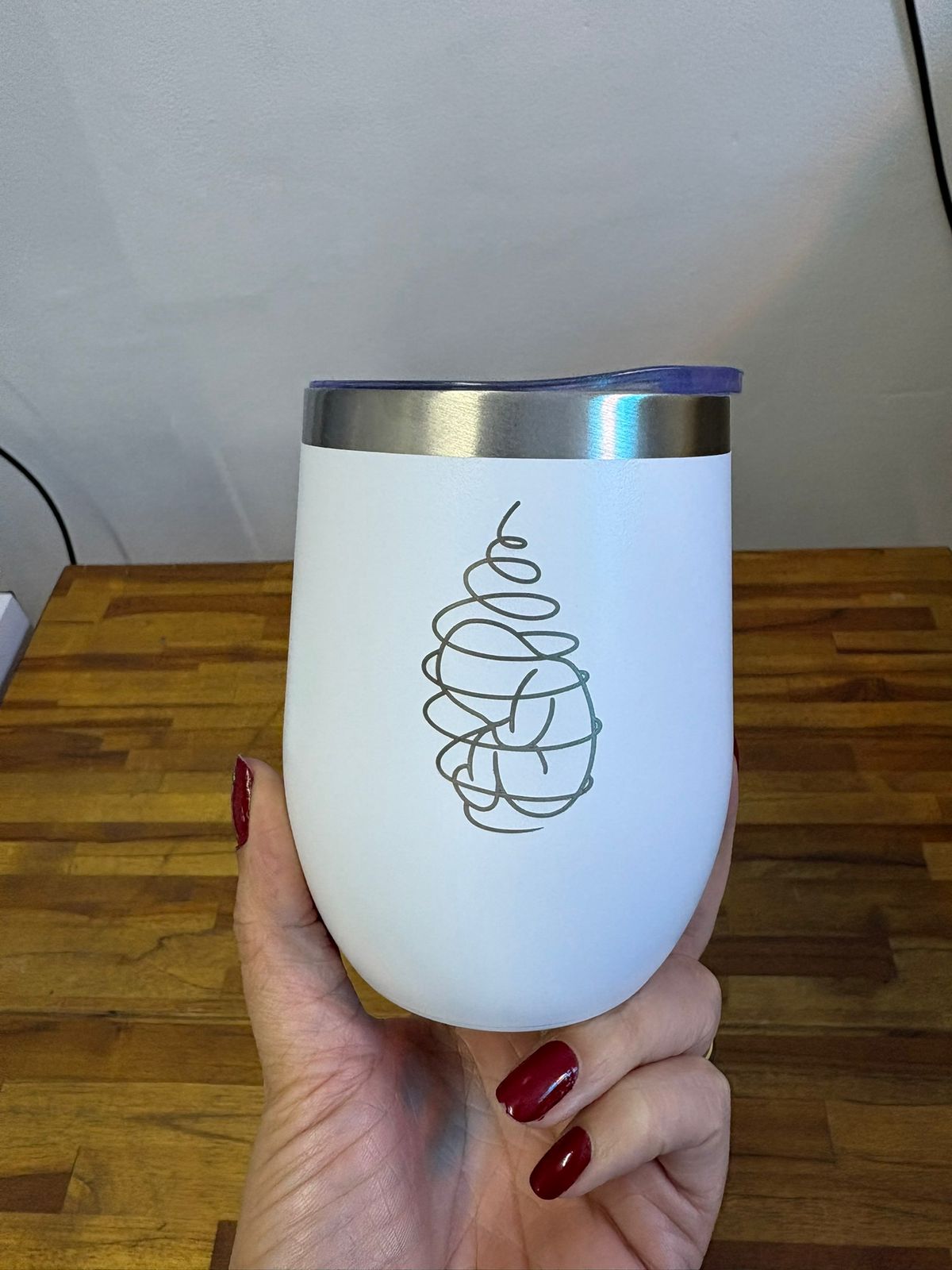 Copo modelo Cuia50 un personalizado Logo de empresa