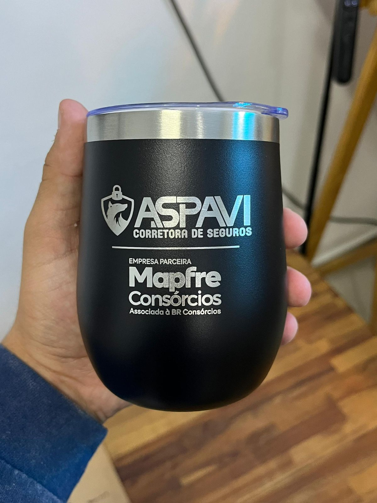 Copo modelo Cuia 100 un personalizado Logo de empresa - Imagem 2