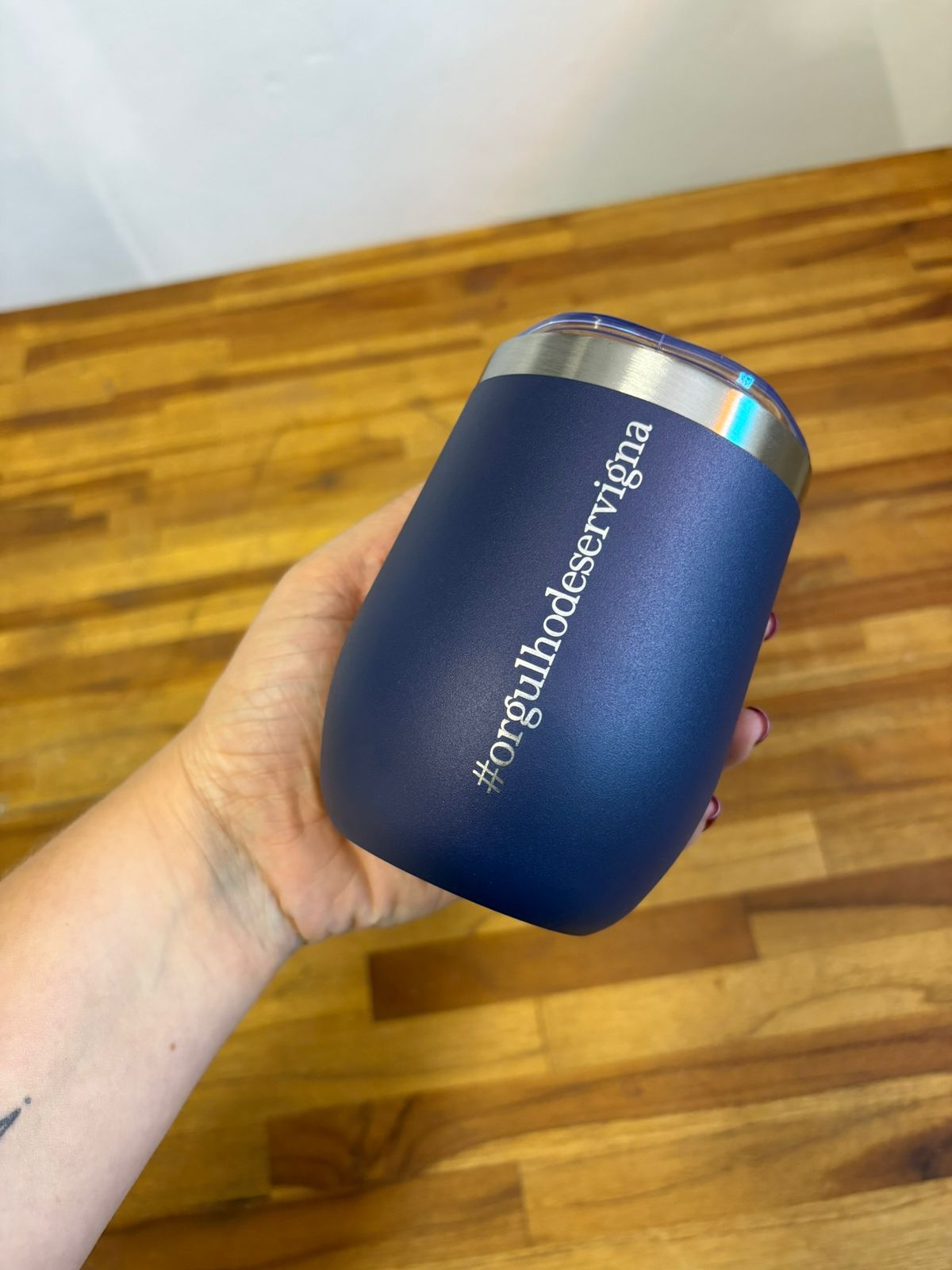 Copo modelo Cuia 100 un personalizado Logo de empresa - Imagem 4