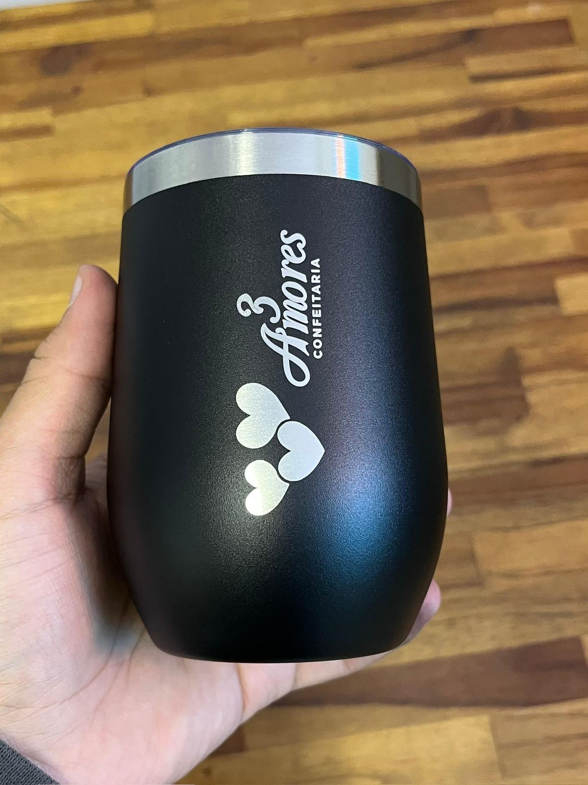 Copo modelo Cuia 100 un personalizado Logo de empresa - Imagem 7