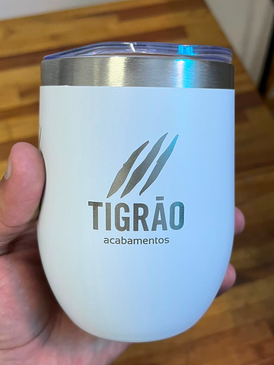 Copo modelo Cuia 100 un personalizado Logo de empresa - Imagem 5